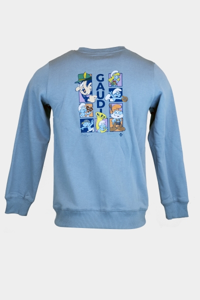Sweater "Volksfestgaudi" - blaugrau